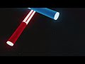 Playing VR beat saber ￼Light it up