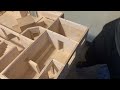 Popsicle stick house construction | video 15.5