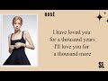 Rosé - A Thousand Years 