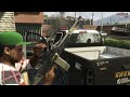 GTA 5 - Lamar's Ballas Massacre + Ten Star Escape