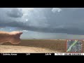 Chasing SLEEPER Tornado Threat Across SW Kansas - LIVE Storm Chasing