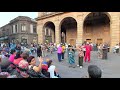 San Luis Potosí, plaza de armas baile tercera edad   26 abril 2019  HDR 4K