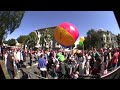 Bay To Breakers 2011 - Giant Beachball, bubbles at Fell / Ashbury