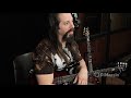 In the studio with John Petrucci