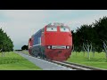 Kereta Hilang Kendali aKibaT REM BLOONG ||animasi kereta api