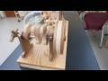 Physics of toys-wooden air engine // Homemade Science with Bruce Yeany