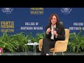 Kamala Harris answers student questions during College of Southern Nevada visit