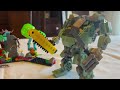 LEGO Neytiri and Thanator vs. AMP Suit Quaritch speed build