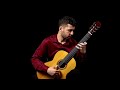 Francisco Tárrega: “Gran Vals” played by Yuval Te’eni on Classical Guitar