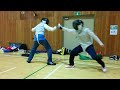My first fencing match at Shindai (April 22 2016)