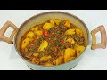 Curry  potato  with  spinach  recipe #potatoes and spinach