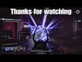 Prolonged Engagement Slays| Destiny 2