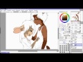 Speed Drawing Bunny Love (Paint Tool SAI) PART 1