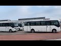 Dongfeng coaster bus with 34 seats Diesel LHD brand new best selling coach bus