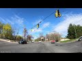 Bristol Connecticut   ( Bristol CT.)  Drive Thru  4K Travel Videos