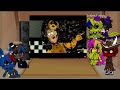 Fnaf 1 + C.C reacts to Showtime