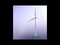 Build yourself a wind power plant! (3D animation)