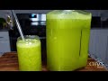 PINEAPPLE WEIGHT LOSS & DETOX JUICE USING A BLENDER + BENEFITS