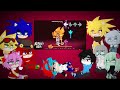 FNF And Sonic Friends React Chaos Nightmare|| ( Sonic Vs Fleetway ) || Phantasm Song || •TheRanitor•