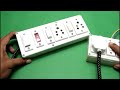 How to Make An Electric Extension Board two Sockets with Individual Switch and indicator or fuse
