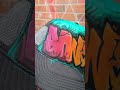 BONEZ 🦴🦴 Airbrush Graffiti painting