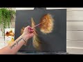 EASY How to paint FUR AND HAIR ~ acrylic, painting tutorial for beginners ! ￼