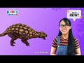Learning Dinosaur Fun Facts with Miss V - All About 10 Dinosaurs Trivia