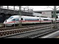 ICE Durchfahrten mit 300 km/h in Limburg Süd ICE Bahnhof | am 28.12.2017