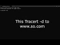 Ping and Tracert -d by leangz Techno 2024