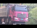 Jamaican truckers on the dangerous road of Jamaica 🇯🇲  @h.n.mking2003