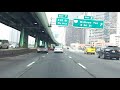 Driving through Downtown New York City southbound