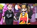 Halloween make-up with a witch Transformed at a toy's beauty salon! Princess Rika's fate? Sweets