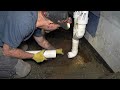 TRIPLE Safe Sump Pump System Installation