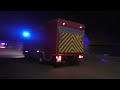 [FEU 6 - Reetdachhaus in VOLLBRAND!] Einsatzfahrten Feuerwehr + ABC Zug in Oering (Kreis Segeberg)