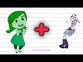 DISGUST - DRESS = ??? Inside In Out 2 Animation