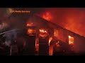 ***HEAVY FIRE*** 2nd Alarm Commercial Structure Fire, North Whitehall, Pennsylvania - 4.22.24