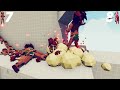 100x HERCULES + 2x GIANT vs 3x EVERY GOD - Totally Accurate Battle Simulator TABS