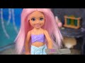Barbie Mermaid Family Doll Adventures with LOL Baby Goldie