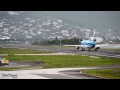 McDonnell Douglas MD-11 takeoff at Princess Juliana, St Maarten
