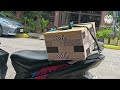 DIY U-BOX WATERPROOF EXCELLENT INSULATION  PORTABLE AND AFFORDABLE #motorcycle #motovlog #rider