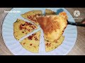 Make this oat omelette for a healthy breakfast | Weight loss breakfast recipe | Oatmeal Omelet