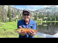 Backpacking and Fishing with Steve and Kristy from @Packsalot | Island Lake, Utah | July 2024