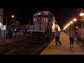 A few trains at Westwood Station