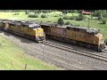 Union Pacific meet at Rollinsville, CO / Moffat Tunnel Sub