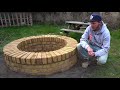 How to build a FIRE PIT in your garden