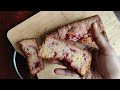 Make this delicious and yum Strawberry Pound Cake ❤️🍓 Eggless Cake recipe