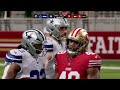 49ers vs Trey Lance & the Cowboys | Madden Simulation | Updated 2024 Rosters
