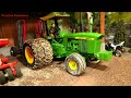 FARM WORK with TRACTOR and MACHINE on the Corleone Farm | rc farming