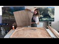 How to Build a Cradled Wood Panel Painting Surface