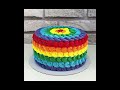 Rainbow Cake decoration 100+image || rainbow cake||